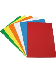 PAQ 50 SUBCARPETAS Fº 180G ROJO